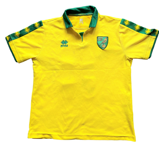 2012-13 Norwich City Home Shirt (poor) size 38