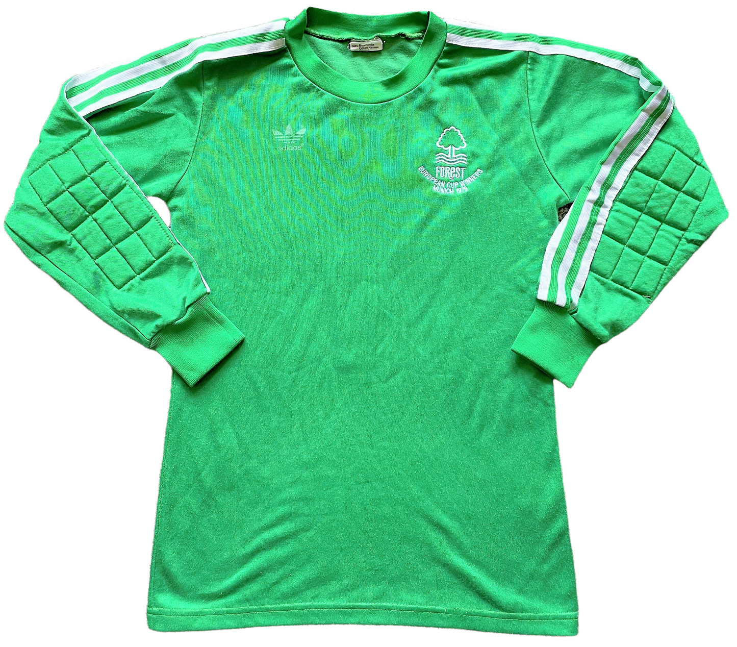 1979 Nottingham Forest GK shirt (very good) Adults Small.