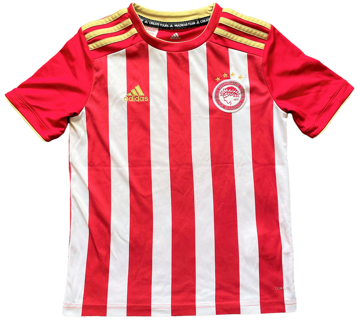2018-19 Olympiacos Home Shirt (good) 9 to 10 years