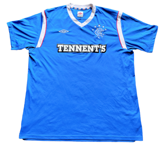 2011-12 Rangers Home Shirt (excellent) Adults 2XL