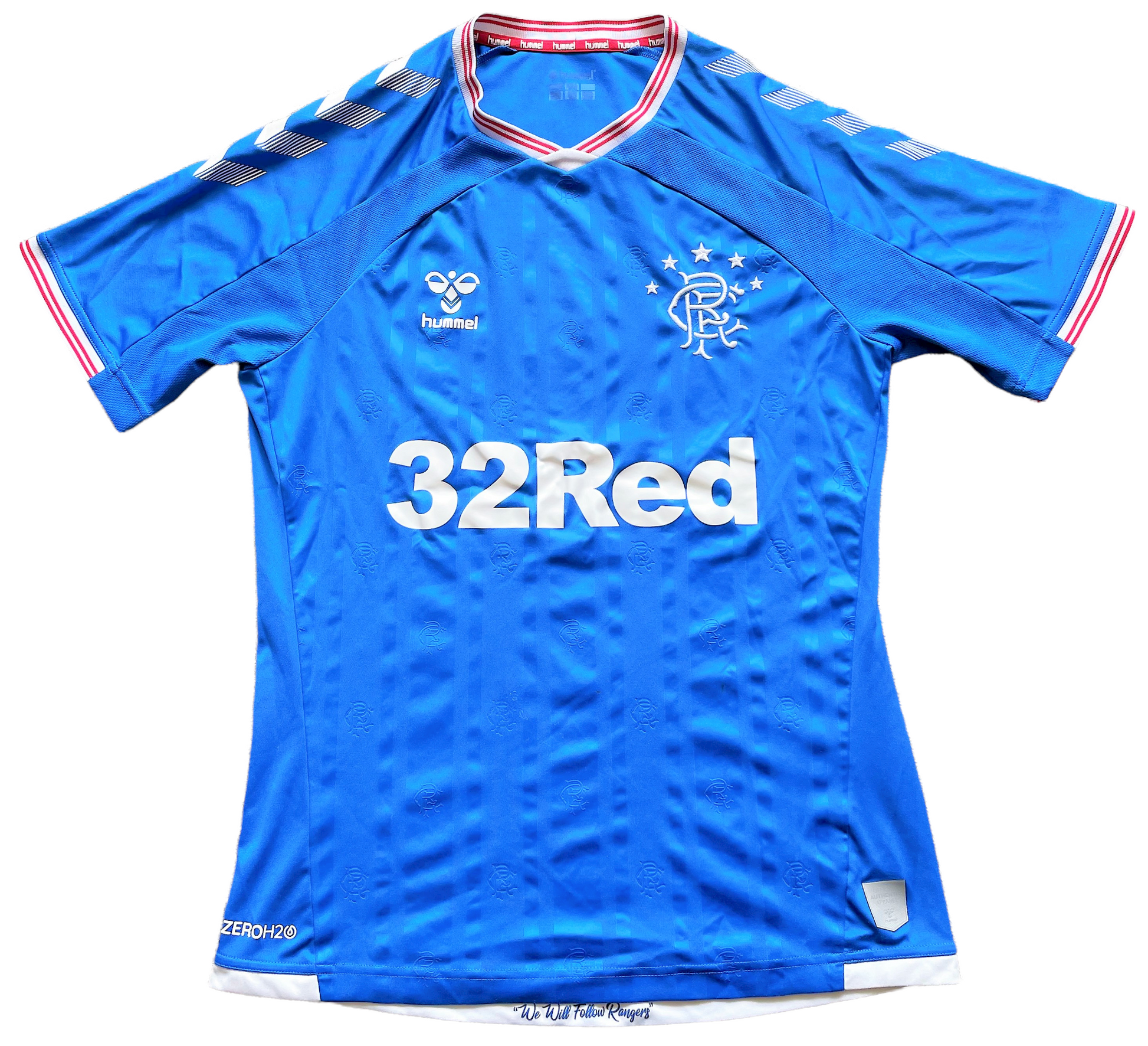 2019-20 Rangers Home Shirt (very good) size faded, Medium