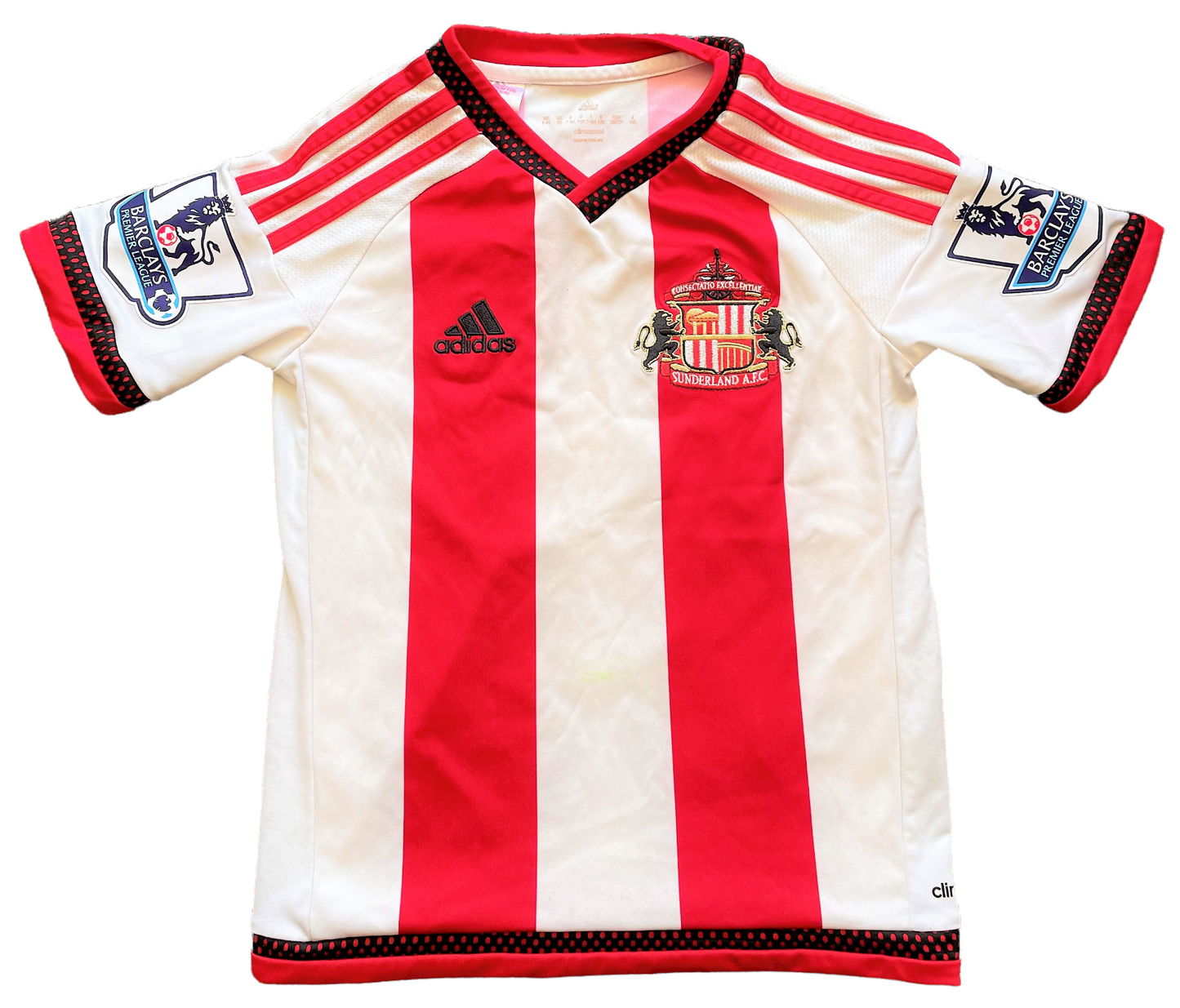 2015-16 Sunderland Home Shirt (average) Aged 7 to 8