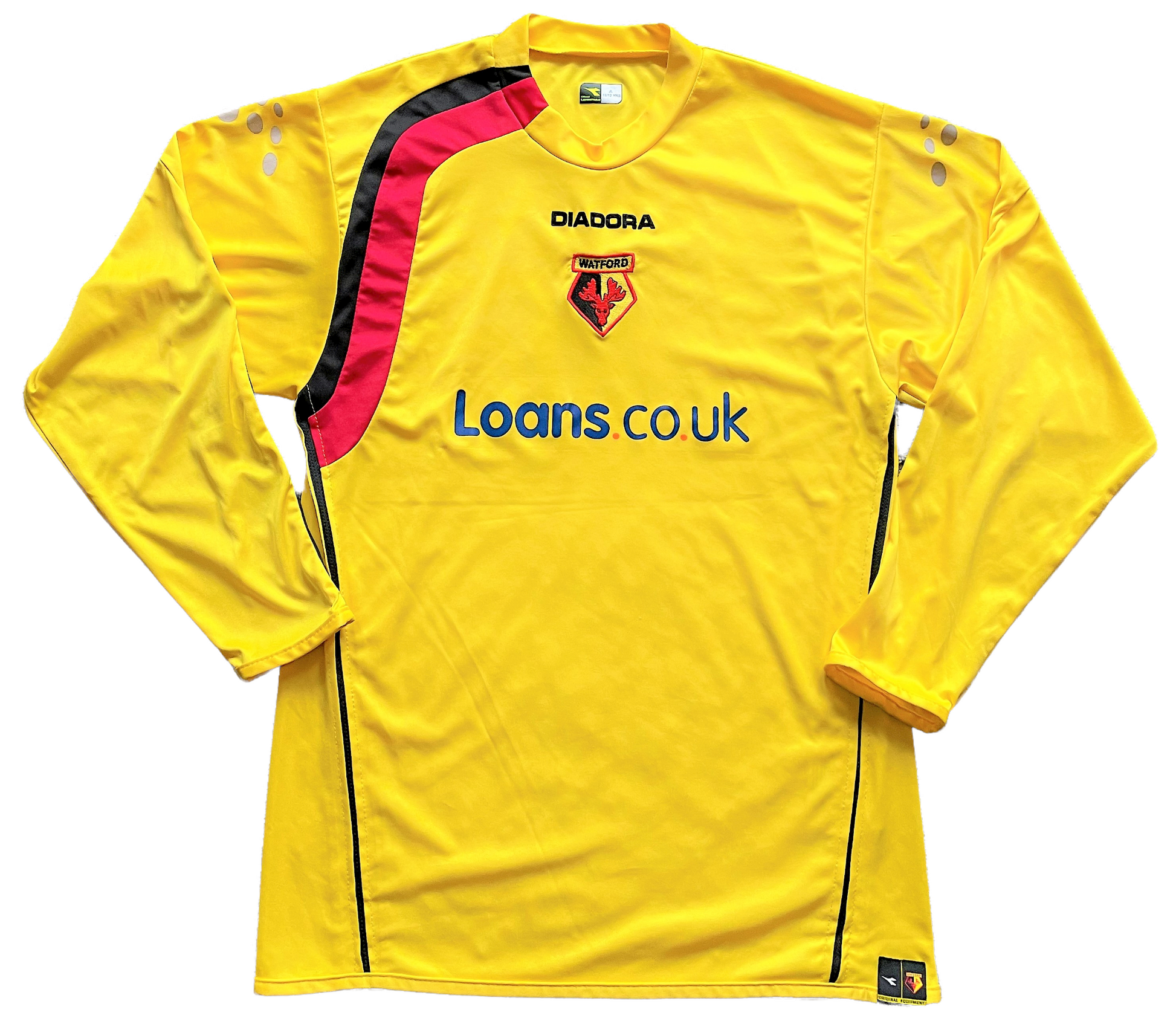 2005-06 Watford Home Shirt (excellent) Age 11 to 12 years