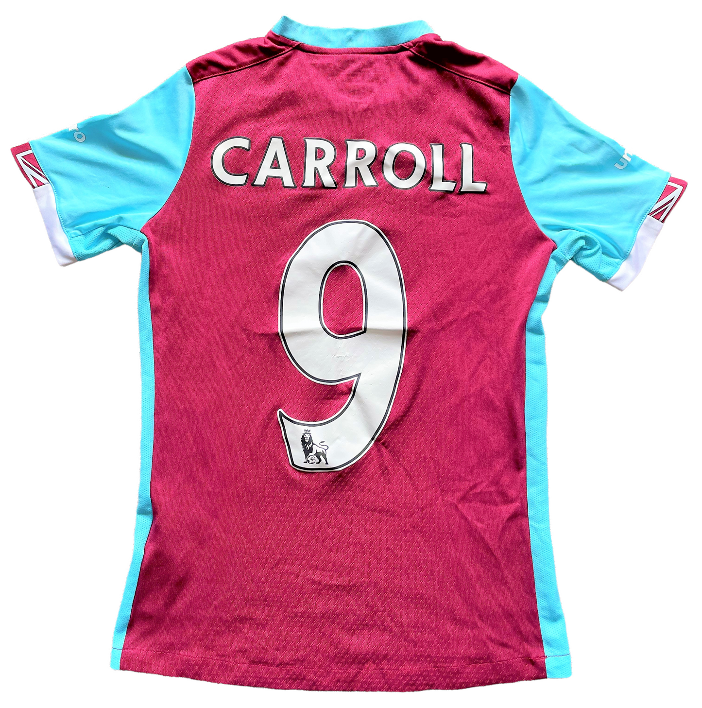 2016-17 West Ham Home Shirt CARROLL #9 (very good) Large Boys