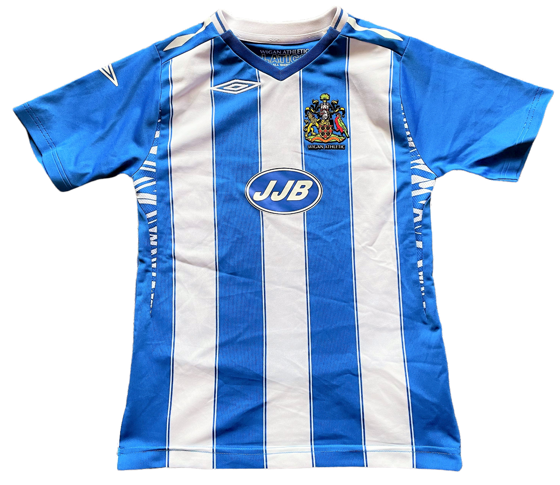 2007-08 Wigan Home Shirt (excellent) 6 to 7 years